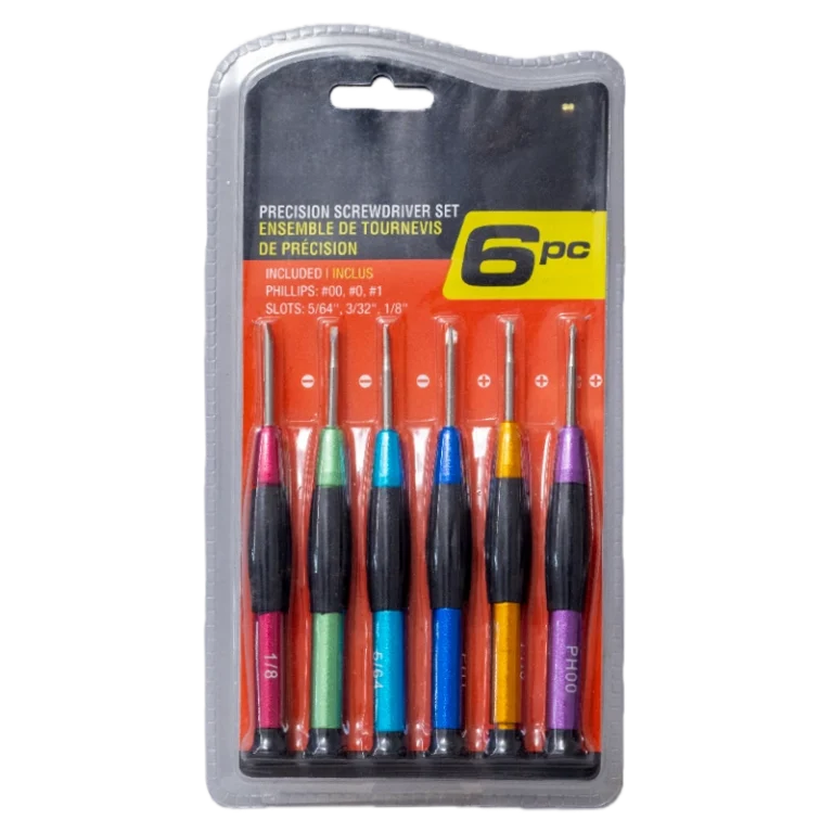 6-Piece Precision Screwdriver Set for Electronics & Daily Repair