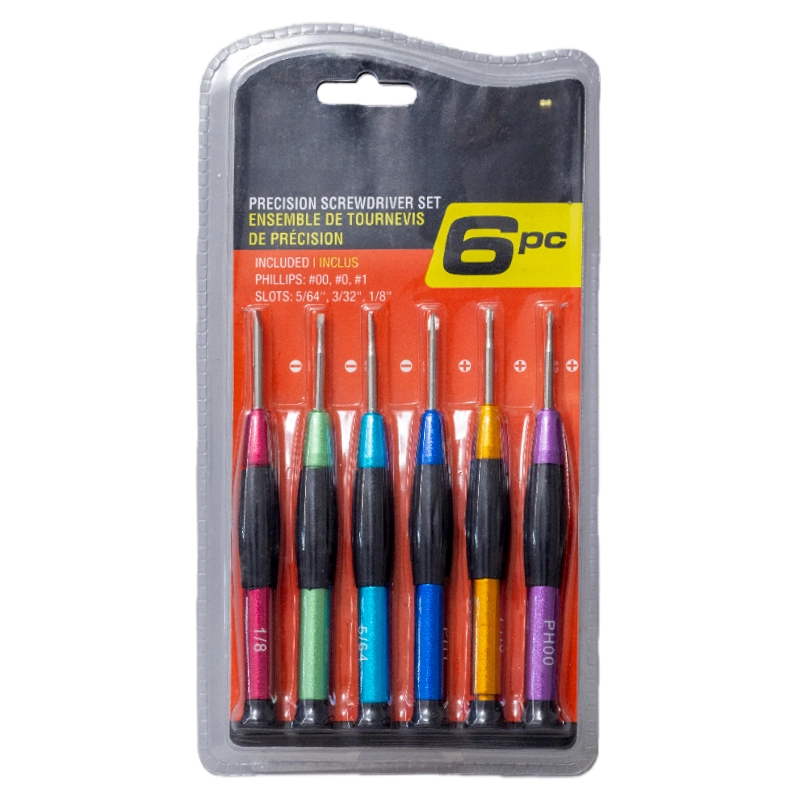 6-Piece Precision Screwdriver Set for Electronics & Daily Repair