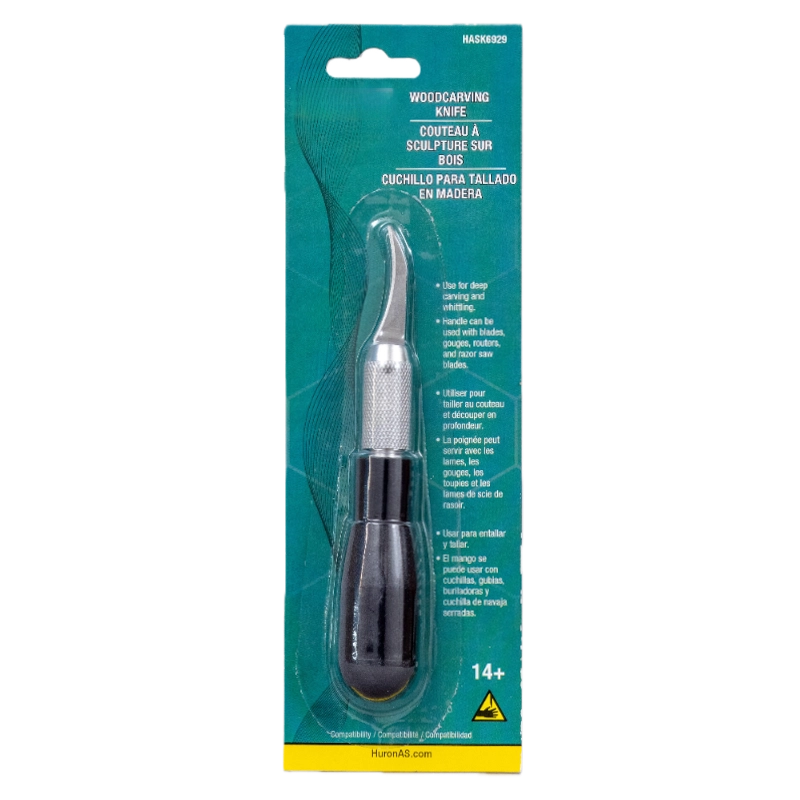 Precision Woodcarving Knife with Ergonomic Handle